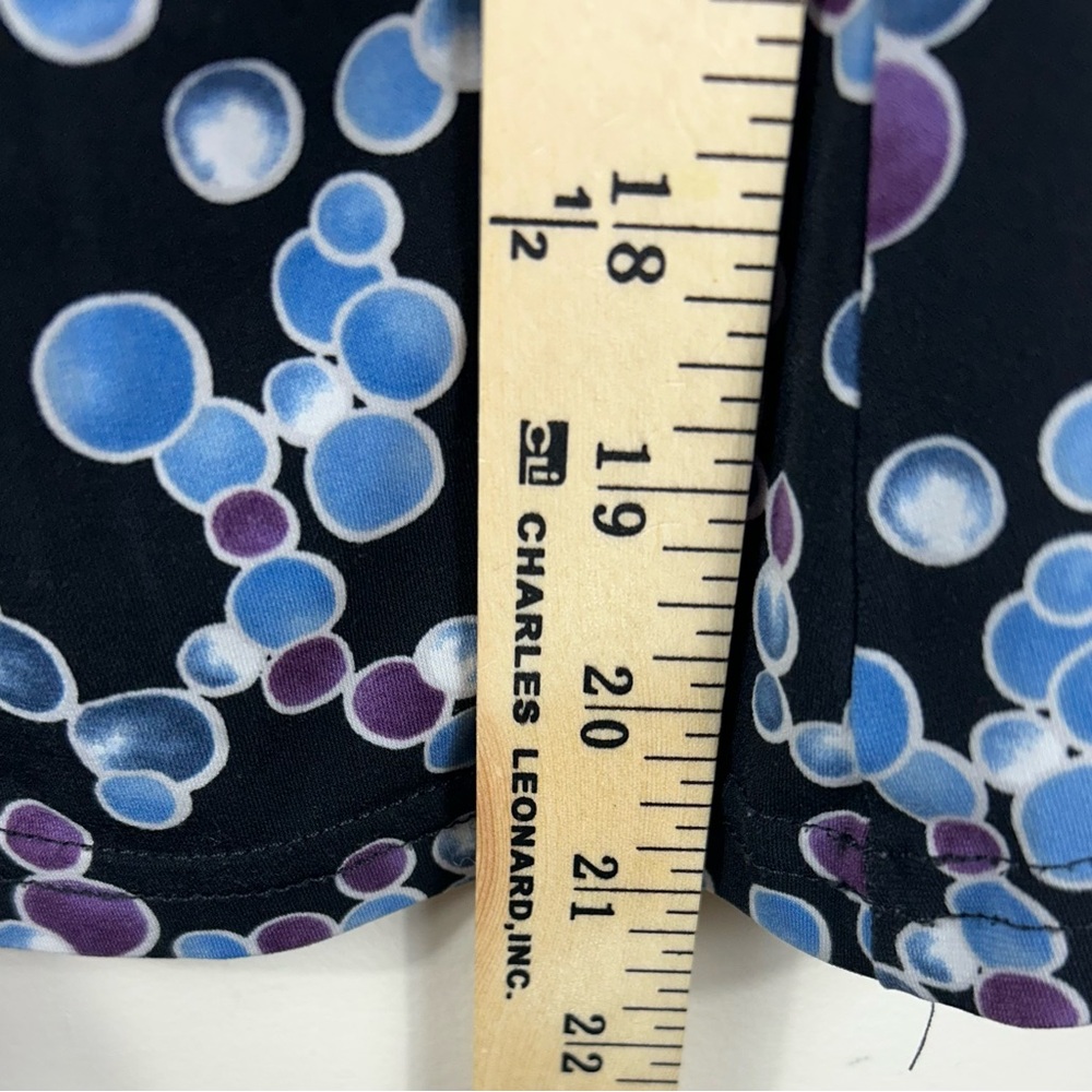 VTG IZ Byer Babydoll Top Y2K Women’s M Ruched Sleeve Milkmaid Polka Dot Fairy - Picture 8 of 10